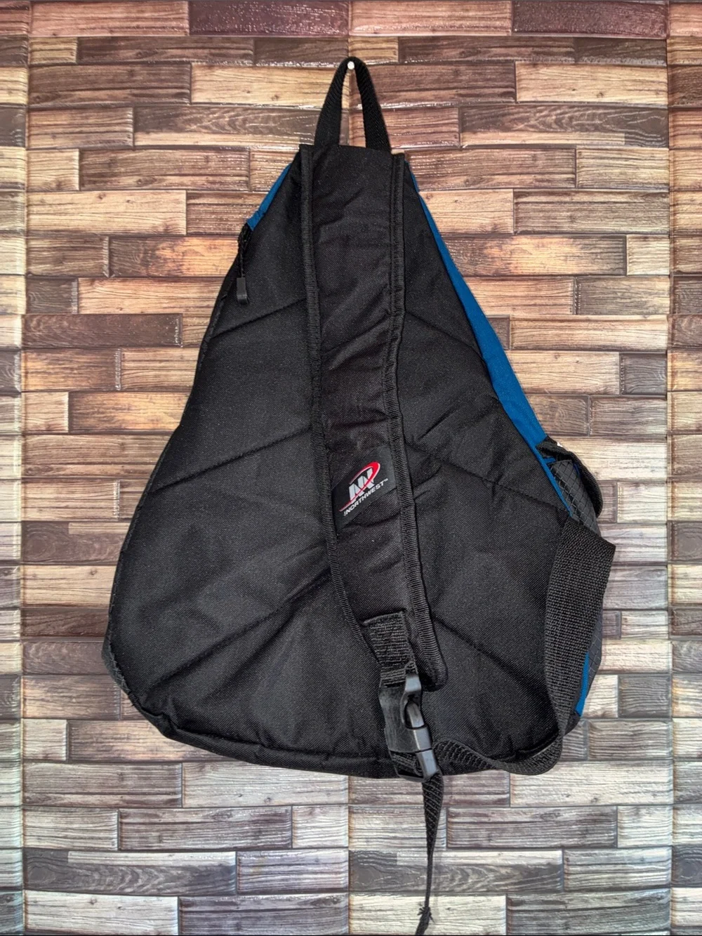 EUC Texas Rangers Blue Sling Backpack - Adjustable Men’s Bag by NorthWest